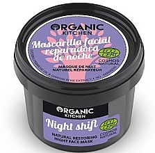 Fragrances, Perfumes, Cosmetics Restoring Night Face Mask "Night Shift" - Organic Shop Organic Kitchen Fase Mask