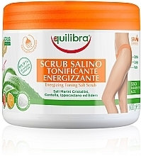 Body Scrub - Equilibra Energizing Toning Salt Scrub — photo N12