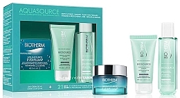 Fragrances, Perfumes, Cosmetics Set - Biotherm Aquasource (face/cr/50ml + tonic/50ml + f/lot/100ml)