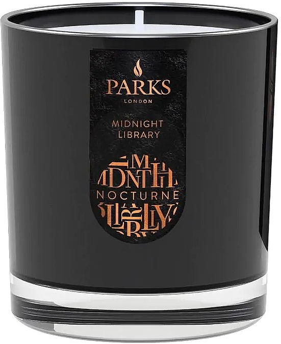 Scented Candle - Parks London Nocturne Midnight Library Candle — photo N1