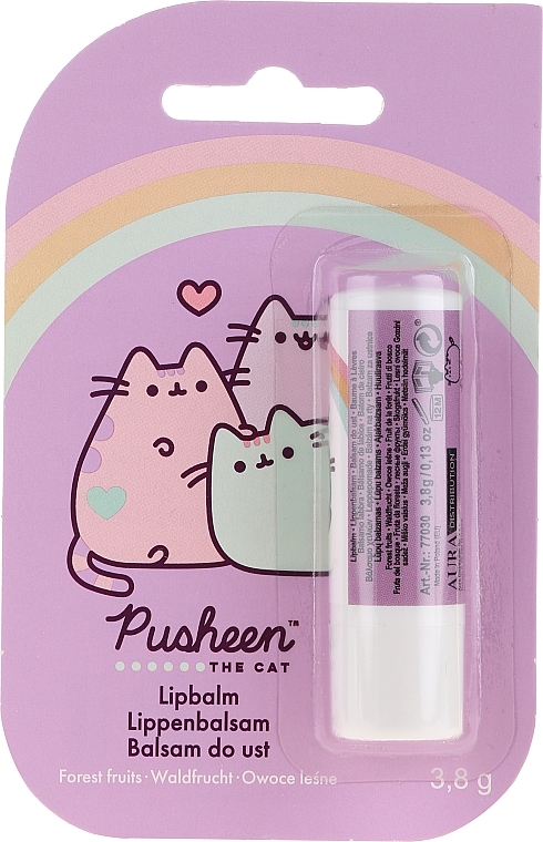 Lip Balm - The Beauty Care Company Pusheen Strawberry Lip Balm — photo N1