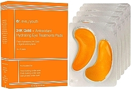 Eye Patches - Dr. Eve_Ryouth 24K Gold + Antioxidant Hydrating Eye Treatments Pads — photo N1
