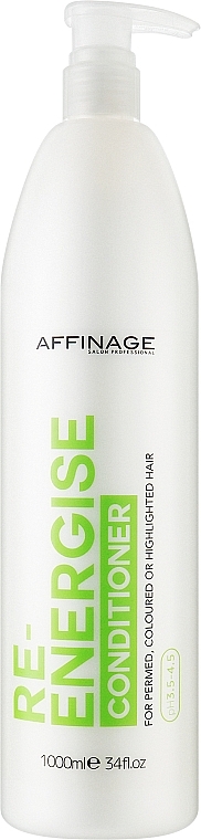 Damaged Hair Conditioner - Affinage Salon Professional Re-Energise Conditioner — photo N11