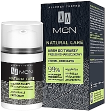 Fragrances, Perfumes, Cosmetics Anti-Wrinkle Face Cream - AA Men Natural Care Anti-Wrinkle Face Cream