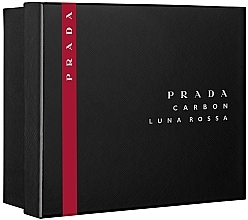 Prada Luna Rossa Carbon - Set (edt/100ml + edt/mini/10ml + sh/gel/100ml) — photo N3