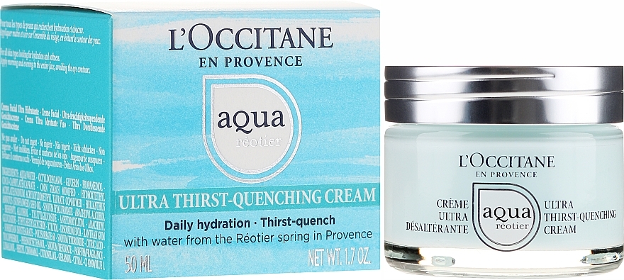 L'Occitane - Aqua Reotier Ultra Thirst-Quenching Cream — photo N1