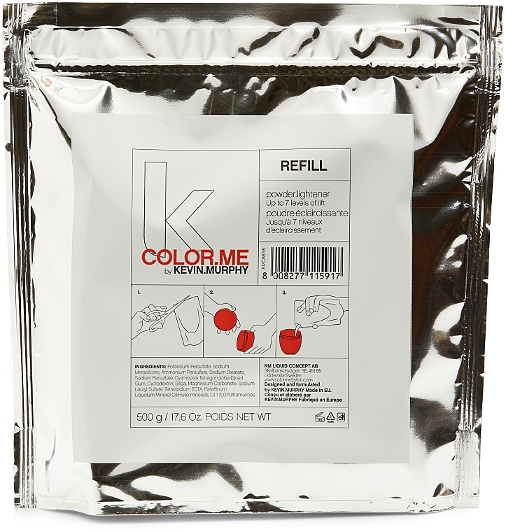 Lightening Powder - Kevin.Murphy Color Me Lightener Extra Lift Refill (refill) — photo N1