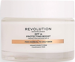 Fragrances, Perfumes, Cosmetics Cream for Normal to Oily Skin - Revolution Skincare Protecting Boost Normal To Oily Skin SPF15