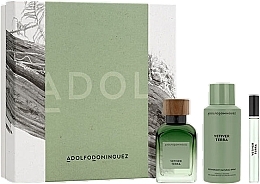 Fragrances, Perfumes, Cosmetics Adolfo Dominguez Vetiver Terra - Set (edp/120 ml + edp/mini/10 ml + spray/150 ml)