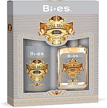 Fragrances, Perfumes, Cosmetics Bi-Es Royal Brand Light - Set (afsh/100ml + deo/150ml)