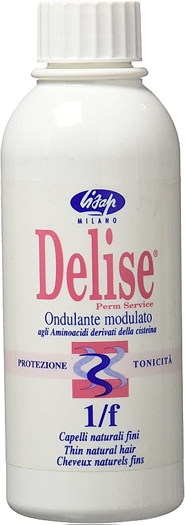 Perm Lotion for Thin Hair - Lisap Delise 1/f — photo N1