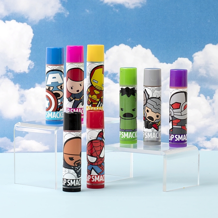 Lip Balm Set - Lip Smacker Marvel Party Pack (lip/balm/8x4g) — photo N5
