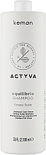 Hair Shampoo - Kemon Actyva Equilibrio Shampoo Velian — photo N3