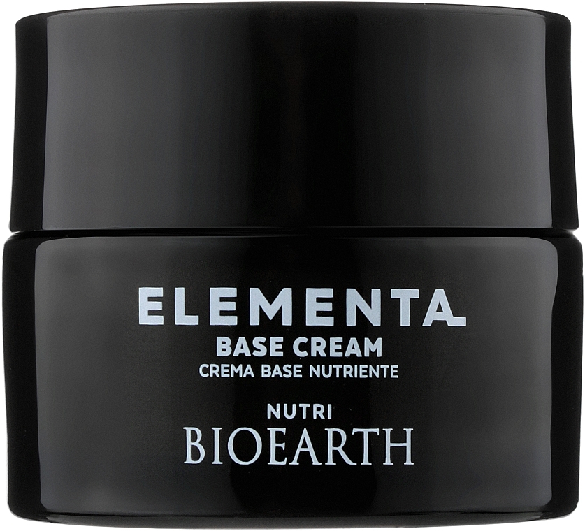 Nourishing Shea Butter Face Cream - Bioearth Elementa Base Cream Nutri — photo N1