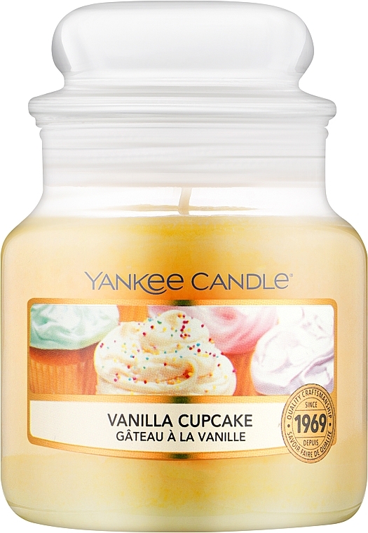 Scented Candle - Yankee Candle Vanilla Cupcake — photo N1