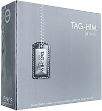 Fragrances, Perfumes, Cosmetics Armaf Tag Him For Men - Set (deo/200ml + edt/100ml)