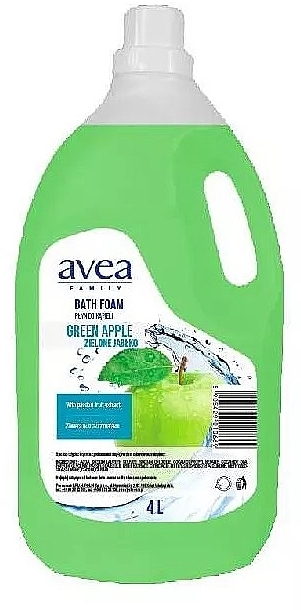 Green Apple Bath Foam - Avea (canister) — photo N1