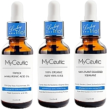 Fragrances, Perfumes, Cosmetics Set - MyCeutic Moisturizing Trio (f/ser/30mlx2 + f/con/30ml)