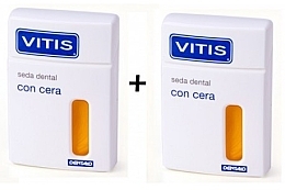 Men's Set - Dentaid Vitis Dental Floss Duo (dental/floss/2x50m) — photo N2