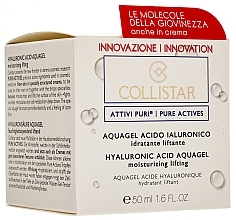 Fragrances, Perfumes, Cosmetics Hyaluronic Acid Moisturizing and Lifting Aqua Face Gel - Collistar Pure Actives Moisturizing Acid Aquagel