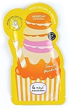 Fragrances, Perfumes, Cosmetics Hand Mask - Le Mini Macaron Hand Mask Sweet Mandarine