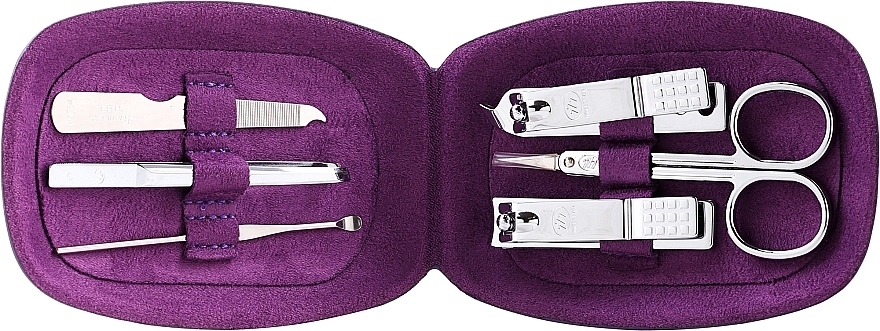 Manicure Set, purple - Three Seven Manicure Set — photo N2
