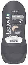 Fragrances, Perfumes, Cosmetics Roll-On Deodorant - Lactovit Men Invisible Deodorant Roll-On