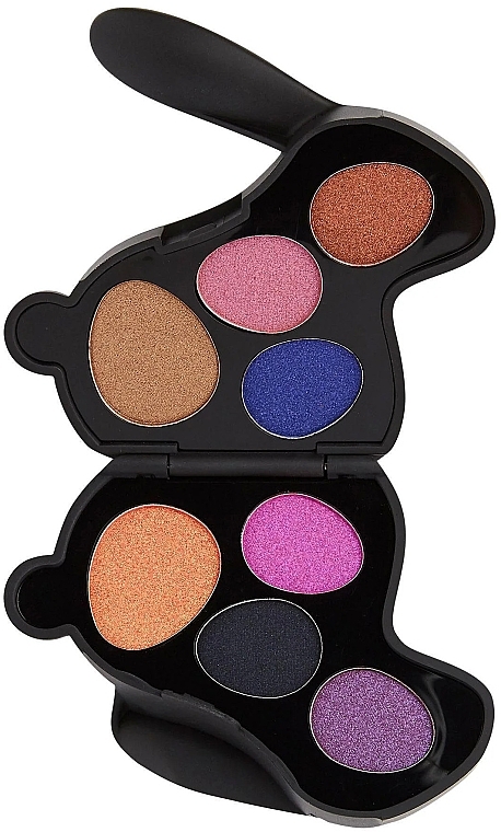 Eyeshadow Palette - I Heart Revolution Bunny Liquorice Palette — photo N1