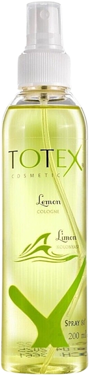 After Shave Spray-Cologne with Lemon Aroma - Totex Cosmetic Lemon Cologne — photo N1