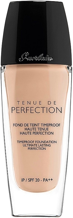 Cream-Fluid Foundation - Guerlain Tenue De Perfection Timeproof Foundation Ultimate Lasting Perfection — photo N1