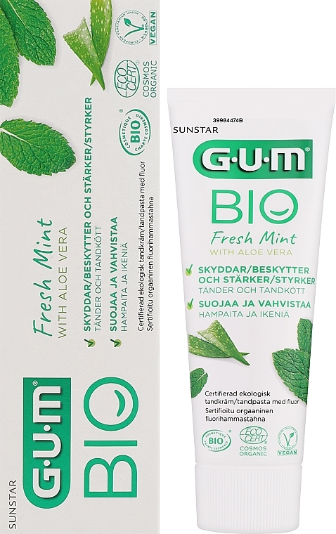 Fresh Mint Toothpaste - G.U.M. Bio Fresh Mint Toothpaste — photo N2