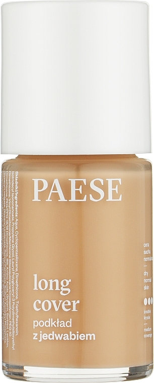 Dry Skin Light Silk Foundation - Paese Long Cover — photo N9