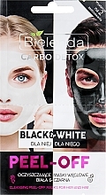 Fragrances, Perfumes, Cosmetics Face Mask - Bielenda Carbo Detox Black & White Mask