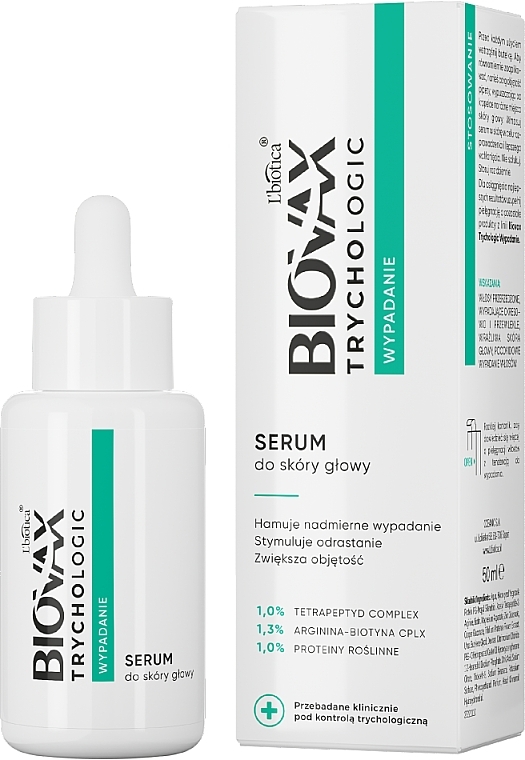 Anti Hair Loss Scalp Serum - L'biotica Biovax Trychologic  — photo N2