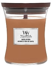 Scented Candle - WoodWick Santal Myrrh Candle — photo N1