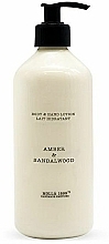 Cereria Molla Amber & Sandalwood - Body & Hand Lotion — photo N7