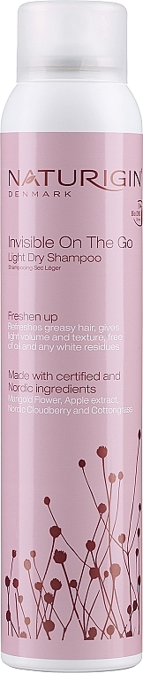 Dry Shampoo - Naturigin Invisible On The Go Light Dry Shampoo — photo N3