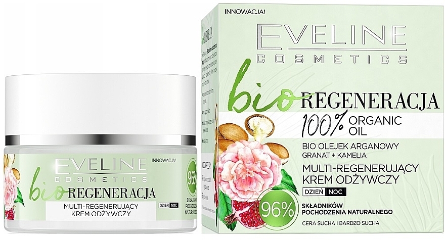 Face Cream - Eveline Cosmetics Bio Multi Regenerating — photo N1
