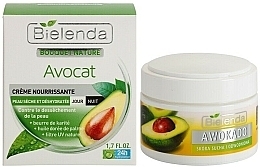 Fragrances, Perfumes, Cosmetics Nourishing Day & Night Face Cream - Bielenda Bouquet Nature Avocado Nourishing Day Night Cream