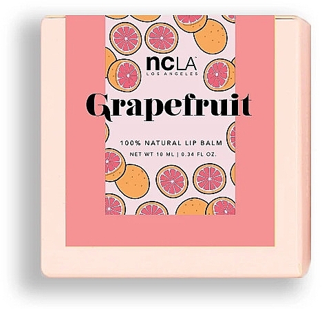 Pink Grapefruit Lip Balm - NCLA Beauty Balm Babe Pink Grapefruit Lip Balm — photo N3