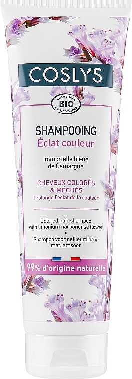 Colored Hair Sea Lavender Shampoo - Coslys Shampoo for Colored Hair with Sea Lavender — photo N1