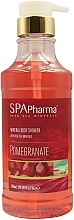 Fragrances, Perfumes, Cosmetics Mineral Shower Gel 'Pomegranate' - Spa Pharma Mineral Body Shower Pomerengrate