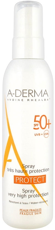 Sunscreen Spray - A-Derma Protect Spray Very High Protection SPF 50+ — photo N1