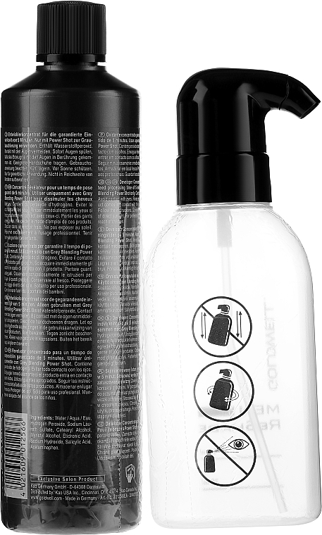 Men Developer Concentrate - Goldwell Men ReShade Devloper Concentrate (conc/250ml + bottle) — photo N2