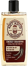 Red Pepper, Caffeine & Hop Stimulating Shampoo - Man's Master — photo N2