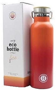 Water Bottle, 600 ml - Himalaya dal 1989 My Eco Bottle Rainbow Fire — photo N2