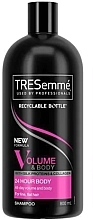 Fragrances, Perfumes, Cosmetics Volumizing Shampoo - Tresemme Volume & Body Shampoo With Collagen And Silk Proteins