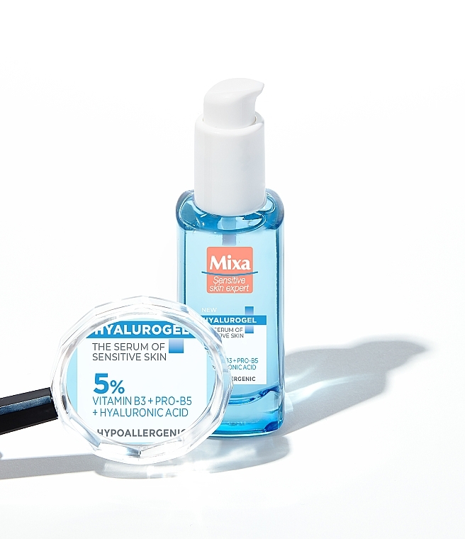 Serum for Sensitive Skin - Mixa Hyalurogel The Serum Of Sensitive Skin — photo N9