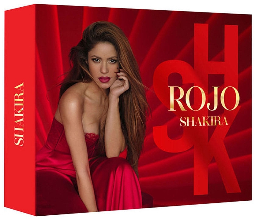 Shakira Rojo - Set (edt/50ml + b/lot/75ml) — photo N3