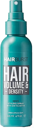 Men Hair Styling Spray - Hairburst Men's Volume & Density Styling Spray — photo N1